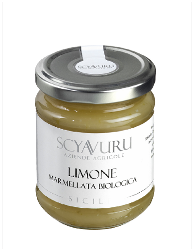 Marmellata Biologica di Limoni 230gr - prodotti tipici siciliani