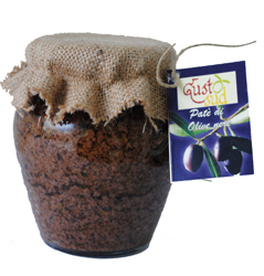 Patè di olive nere 300gr - prodotti tipici siciliani